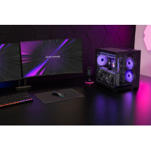 Mars Gaming MCVIEW3 computer case Mini Tower Black Mars Gaming MCVIEW3 computer case Mini Tower Black