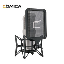 Mikrofonas - Comica STM01 Kompaktiškas Lengvas 3.5mm TRRS Jungtis su Vėjo Filtru Mikrofonas - Comica STM01 Kompaktiškas Lengvas 3.5mm TRRS Jungtis su Vėjo Filtru