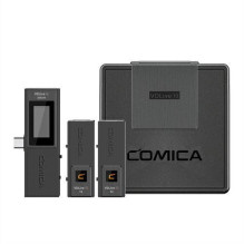 Mikrofonas - Comica VDLive 10 USB Plug-and-Play Streaming Juodas Mikrofonas - Comica VDLive 10 USB Plug-and-Play Streaming Juodas