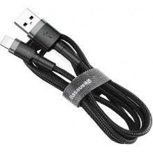 Baseus USB to Lightning 1.5A 2m Black / Grey Baseus USB to Lightning 1.5A 2m Black / Grey