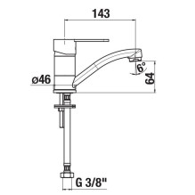 LYRA S SINK SWIVEL SPOUT H3511Z10042201 LYRA S SINK SWIVEL SPOUT H3511Z10042201