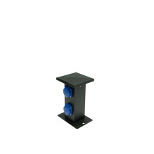 DISTR COLUMN 2X250V IP44 AL...