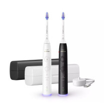 Philips - Sonicare White and Black Electric Toothbrushes Series 6500 HX7419 / 01