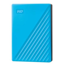 WD My Passport 6TB portable HDD Blue