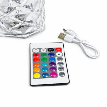 iLike Crystal Touch RGB LED Lamp with Bluetooth Speaker, Ambient Night Light, Remote Control iLike Crystal Touch RGB LED Lamp with Bluetooth Speaker, Ambient Night Light, Remote Control