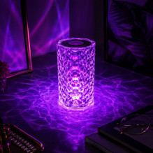 iLike Crystal Touch RGB LED Lamp with Bluetooth Speaker, Ambient Night Light, Remote Control iLike Crystal Touch RGB LED Lamp with Bluetooth Speaker, Ambient Night Light, Remote Control