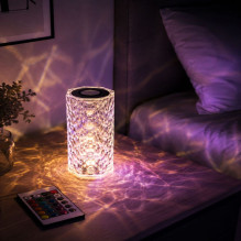 iLike Crystal Touch RGB LED Lamp with Bluetooth Speaker, Ambient Night Light, Remote Control iLike Crystal Touch RGB LED Lamp with Bluetooth Speaker, Ambient Night Light, Remote Control