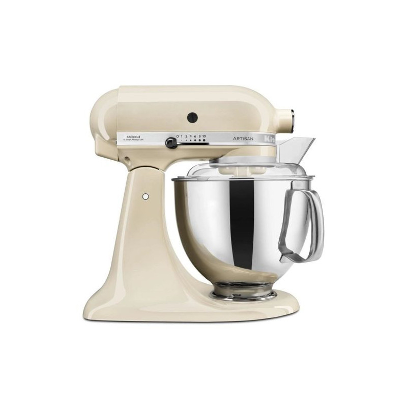 KitchenAid Artisian Food Processor 4.8, 300W, 10 Speed, Almond Cream EU 5KSM175PSEAC