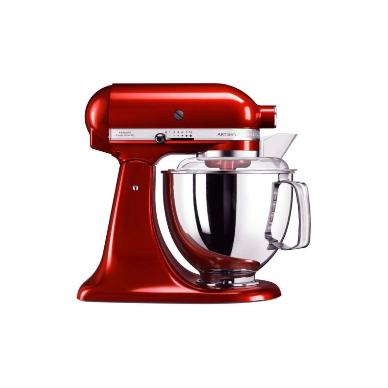KitchenAid Artisian Food Processor 4.8, 300W, 10 Speed, Empire Red, EU 5KSM175PSEER