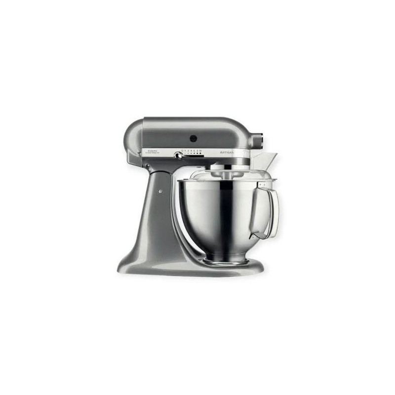 KitchenAid Artisian Food Processor 4.8, 300W, 10 Speed, Medallion Silver EU 5KSM175PSEMS