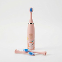 iLike Kids Rechargeable Sonic Electric Toothbrush, USB Charging, 3 Brush Heads (1+2 Replacement Heads), Soft Bristles, W iLike Kids Rechargeable Sonic Electric Toothbrush, USB Charging, 3 Brush Heads (1+2 Replacement Heads), Soft Bristles, W
