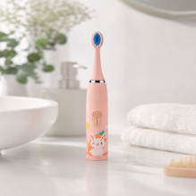 „iLike Kids“ įkraunamas „Sonic“ elektrinis dantų šepetėlis, USB įkrovimas, 3 šepetėlio galvutės (1 + 2 keičiamos galvutė „iLike Kids“ įkraunamas „Sonic“ elektrinis dantų šepetėlis, USB įkrovimas, 3 šepetėlio galvutės (1 + 2 keičiamos galvutė