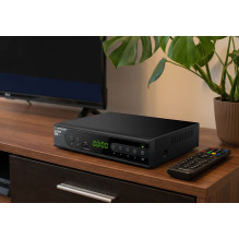 Esperanza EV106P Digital DVB-T2 H.265 / HEVC tuner, Black Esperanza EV106P Digital DVB-T2 H.265 / HEVC tuner, Black