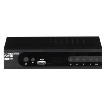 Esperanza EV106P Digital DVB-T2 H.265 / HEVC tuner, Black Esperanza EV106P Digital DVB-T2 H.265 / HEVC tuner, Black