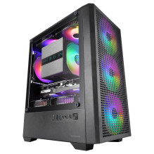 Mars Gaming MCQUANTUM computer case Midi Tower Black