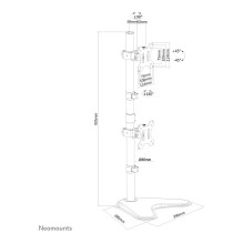 Neomounts FPMA-D550DDVBLACK monitor mount / stand Neomounts FPMA-D550DDVBLACK monitor mount / stand