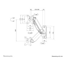 Neomounts WL70-440BL11 TV mount / stand Neomounts WL70-440BL11 TV mount / stand