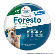 ELANCO Foresto collar for cats and dogs under 8 kg ELANCO Foresto collar for cats and dogs under 8 kg
