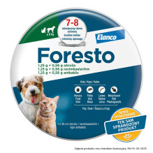 ELANCO Foresto collar for cats and dogs under 8 kg ELANCO Foresto collar for cats and dogs under 8 kg