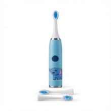 iLike Kids Rechargeable Sonic Electric Toothbrush, USB Charging, 3 Brush Heads (1+2 Replacement Heads), Soft Bristles, W iLike Kids Rechargeable Sonic Electric Toothbrush, USB Charging, 3 Brush Heads (1+2 Replacement Heads), Soft Bristles, W