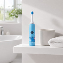 iLike Kids Rechargeable Sonic Electric Toothbrush, USB Charging, 3 Brush Heads (1+2 Replacement Heads), Soft Bristles, W iLike Kids Rechargeable Sonic Electric Toothbrush, USB Charging, 3 Brush Heads (1+2 Replacement Heads), Soft Bristles, W