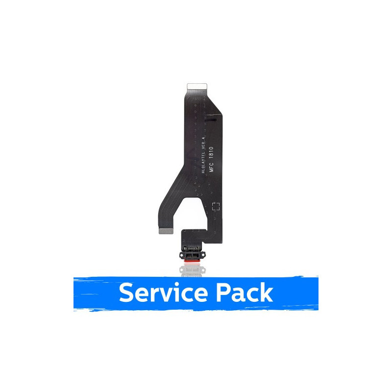 Krovimo lizdas skirtas Huawei Mate 20 Pro su lanksčiąja jungtimi / plata (Service Pack)