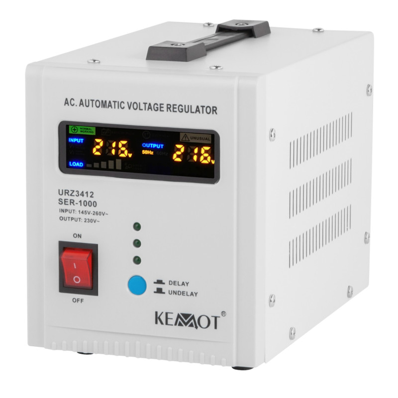 SER-1000 automatic voltage stabilizer, 1000VA