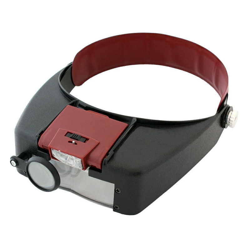 Glasses with magnifying lenses (1.9-8.5x) for precise work with small details AG578