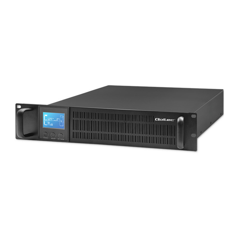 UPS RACK uninterruptible power supply, 2kVA, 1600W, LCD, 4× 12V / 7Ah