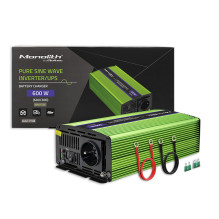 Grynos sinusinės bangos keitiklis, akumuliatoriaus įkroviklis, nepertraukiamo maitinimo šaltinis (UPS), 300 W, 600 W, nu