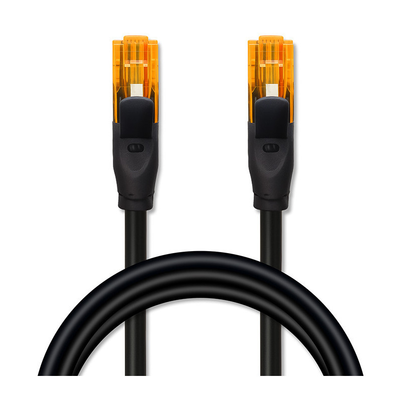 Qoltec UTP Patchcord Cable, CAT6, 2 x RJ-45, High speed 1Gb/s, Gold-plated contacts, 15m, Bl