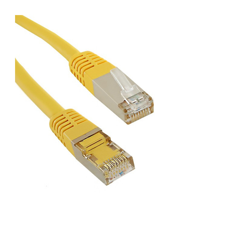 FTP network patch cable, CAT6, 0.25m, QOLTEC