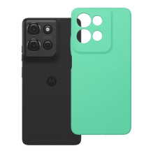 Motorola G75 silikoninis 2 mm dėklas (apsauginis fotoaparatas), mėtinis Motorola G75 silikoninis 2 mm dėklas (apsauginis fotoaparatas), mėtinis