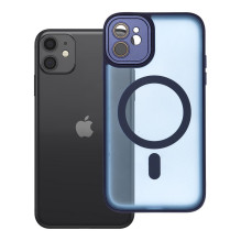 Case for iPhone 11 Variete Mag Cover compatible with MagSafe navy blue