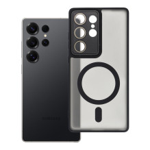 Dėklas, skirtas „Samsung S25 ULTRA Variete Mag Cover“, suderinamas su „MagSafe“, juodas Dėklas, skirtas „Samsung S25 ULTRA Variete Mag Cover“, suderinamas su „MagSafe“, juodas