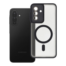 „Samsung A17 Variete Mag Cover“ dėklas, suderinamas su „MagSafe“, juodas „Samsung A17 Variete Mag Cover“ dėklas, suderinamas su „MagSafe“, juodas