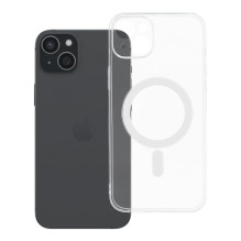 Case for iPhone 15 PLUS Clear Case 2 mm Mag Cover compatible with MagSafe (camera protection) transparent Case for iPhone 15 PLUS Clear Case 2 mm Mag Cover compatible with MagSafe (camera protection) transparent