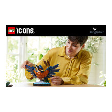 LEGO ICONS Kingfisher Bird