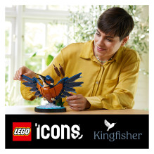 LEGO ICONS Kingfisher Bird