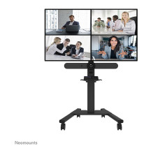 Select Videobar Multimedia-Kit AFLS-825BL1 Black Neomounts Select Videobar Multimedia-Kit AFLS-825BL1 Black Neomounts