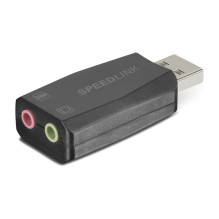 Speedlink VIGO USB Soundkarte, schwarz Speedlink VIGO USB Soundkarte, schwarz