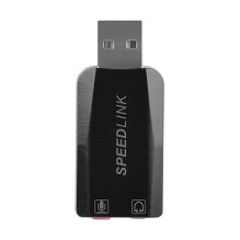 Speedlink VIGO USB Soundkarte, schwarz Speedlink VIGO USB Soundkarte, schwarz
