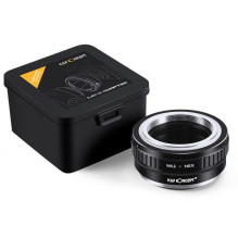 Adapteris - K&F Concept M42 į Sony E Bajonetą, Bronzos Aliuminis Adapteris - K&F Concept M42 į Sony E Bajonetą, Bronzos Aliuminis