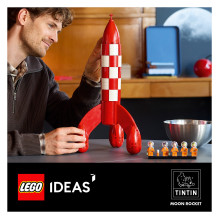 21367 Idėjos Die Mondrakete von Tintin 21367 Idėjos Die Mondrakete von Tintin