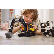 LEGO TECHNIC 42175 Volvo FMX sunkvežimis ir EC230 elektrinis ekskavatorius LEGO TECHNIC 42175 Volvo FMX sunkvežimis ir EC230 elektrinis ekskavatorius