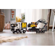LEGO TECHNIC 42175 Volvo FMX sunkvežimis ir EC230 elektrinis ekskavatorius LEGO TECHNIC 42175 Volvo FMX sunkvežimis ir EC230 elektrinis ekskavatorius