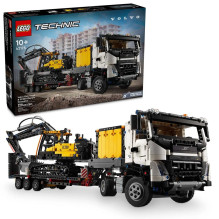 LEGO TECHNIC 42175 Volvo FMX sunkvežimis ir EC230 elektrinis ekskavatorius LEGO TECHNIC 42175 Volvo FMX sunkvežimis ir EC230 elektrinis ekskavatorius