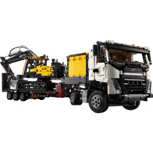 LEGO TECHNIC 42175 Volvo FMX sunkvežimis ir EC230 elektrinis ekskavatorius LEGO TECHNIC 42175 Volvo FMX sunkvežimis ir EC230 elektrinis ekskavatorius