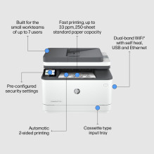 HP LaserJet Pro MFP 3102fdw spausdintuvas