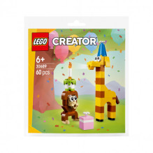 LEGO 30689 Gimtadienio šventės gyvūnai LEGO 30689 Gimtadienio šventės gyvūnai